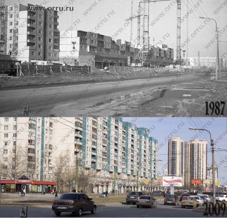 проспект Королева 1987 - 2009 год 